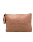 Kate Spade New York Pink Sienna Large Tassel Pouch Clutch