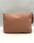 Kate Spade New York Pink Sienna Large Tassel Pouch Clutch