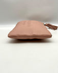Kate Spade New York Pink Sienna Large Tassel Pouch Clutch