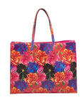 The Icon Tote Pink Floral Print Tote bag
