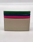Tignanello Fushia & Brown Shoulder Bag With Matching Wallet