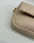 Style & Co Beige Faux Leather Crossbody Bag