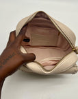 Style & Co Beige Faux Leather Crossbody Bag