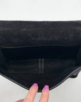 Coach Black Leather Vintage Willis Convertible Satchel 9927