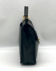 Coach Black Leather Vintage Willis Convertible Satchel 9927