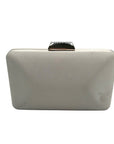 I.N.C. International Concepts Silver Crystal Top Handle Frame Convertible Crossbody Bag
