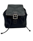 Coach Black Leather Backpack 9569