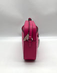 Michael Kors Dragon Fruit Ombre Leather Jet Set Logo Crossbody Bag