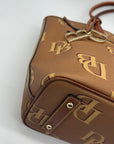Dooney & Bourke Monogram Large Tote Shoulder Bag