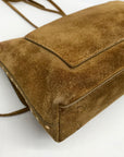 Rebecca Minkoff Tan Suede Darren Shoulder Bag