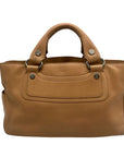 Celine Camel Calfskin Boogie Handbag