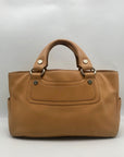 Celine Camel Calfskin Boogie Handbag