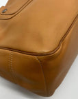 Celine Camel Calfskin Boogie Handbag