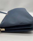 Kate Spade Blue Nylon Dawn Triple Gusset Crossbody Bag