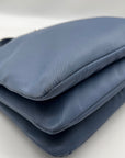Kate Spade Blue Nylon Dawn Triple Gusset Crossbody Bag