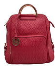MKF Red Signature Backpack Bag