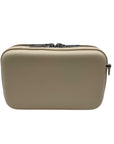 MMS Beige Box-Shaped Crossbody Bag