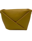 MMS Beige Leather Crossbody Bag