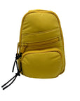 MMS Brands Mustard Yellow Nylon Sling Bag
