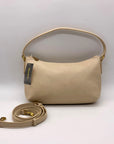 Style & Co Faux Leather Alabaster Medium Zippered Convertible Shoulder Bag