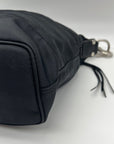 Coach Black Hamptons Hobo Shoulder Bag