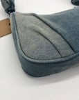 Steve Madden Liamm Denim Crescent Shoulder Bag