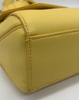 MMS Yellow Leather Crossbody Bag