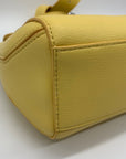 MMS Yellow Leather Crossbody Bag