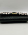Jessica Simpson Faux Alligator & Leopard Print Crossbody Bag