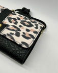Jessica Simpson Faux Alligator & Leopard Print Crossbody Bag