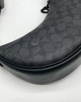 Coach Black Signature Coated Canvas Mira Shoulder Bag CQ764