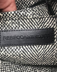 Rebecca Minkoff Blush Beige Leather Expandable Double Chain Shoulder Bag