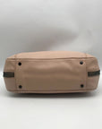Rebecca Minkoff Blush Beige Leather Expandable Double Chain Shoulder Bag