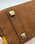 Simply Noelle Tan Faux Leather Crossbody Purse