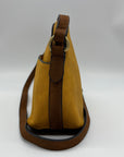 Simply Noelle Tan Faux Leather Crossbody Purse