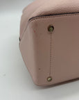 Kate Spade Pink Medium Leather Top Zip Satchel Bag