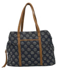 Madison West Blue Fabric Tote Bag
