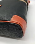 Dooney & Bourke Black Pebbled Grain Leather Crossbody Bag