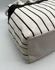 Betsey Johnson Striped Tote Bag