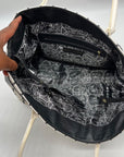 Betsey Johnson Striped Tote Bag