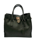 Michael Kors Olive Green Saffiano Leather Hamilton Tote Bag