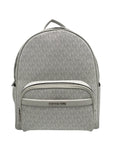 Michael Kors Optic White Coated Canvas Bex Medium Backpack