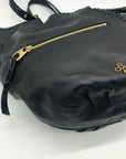 OrYany Black Leather Hobo Bag