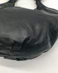 OrYany Black Leather Hobo Bag