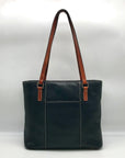 Dooney & Bourke Black Pebbled Leather Small Lexington Tote Bag