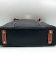 Dooney & Bourke Black Pebbled Leather Small Lexington Tote Bag