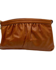 Morris Moskowitz Brown Leather Tote Bag