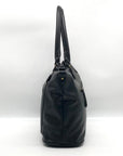 Style & Co Black Faux Leather Hudsonn Crossbody Tote Bag