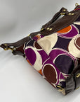 Coach Ashley Satchel Bag Brown F20034