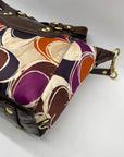 Coach Ashley Satchel Bag Brown F20034